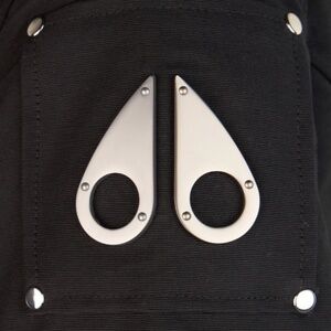 Moose Knuckles Saskatchewan (Regina) Parka - Black with Silver Fox Fur